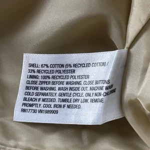 A New‎ Day Women's Tan Utility Anorak Jacket Snap Front Cinched Waist Size L NEW thumbnail 6