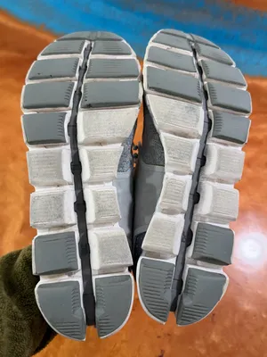 On Running Cloud 5 Terry Running Shoes Sneaker Glacier Grey White size 10.5 thumbnail 8
