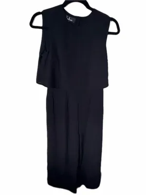 Lulus Glam bition black backless midi jumpsuit S thumbnail 4