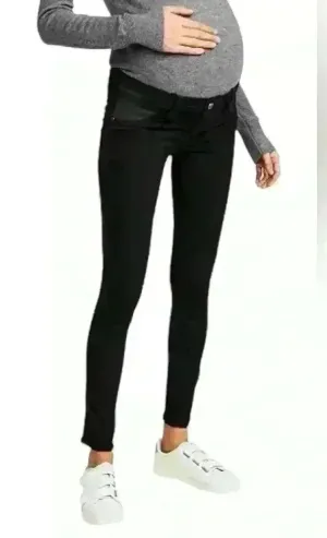 Erin maternity Legging Skinny Maternity Jeans size 29 black thumbnail 1