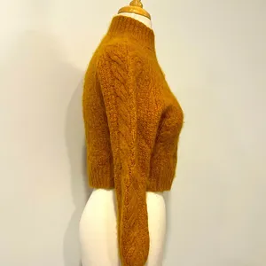 ARITZIA The Sunday Best Melly Wool Sweater in Cairo Gold Woman’s XXSmall thumbnail 3