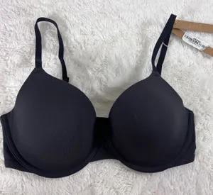 SKIMS Weightless Demi Bra Onyx‎ Black 32D Underwire Lightweight SKM2923741 NEW thumbnail 1