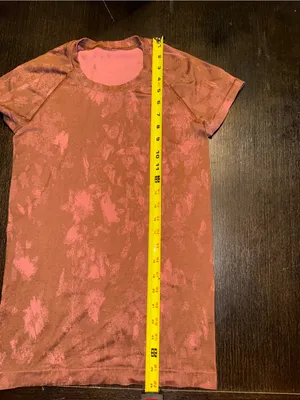 Lululemon Swiftly Tech Short Sleeve Shirt 2.0 - Shadow Bloom Roasted Brown Brier Rose thumbnail 5