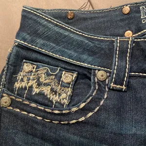 Miss Me Bling Pocket Dark Denim Skinny Jeans thumbnail 5