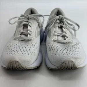 Brooks Ghost 16 Womens Road Running Shoes Silver White Size‎ 11 B thumbnail 3