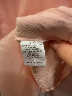 Mable Organza Puff Sleeve Babydoll Dress Light Pink thumbnail 7
