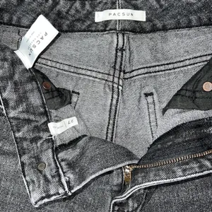 PACSUN black distressed mom jean size 27 thumbnail 2