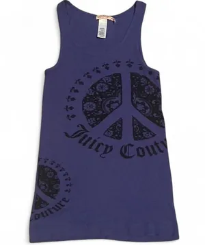 Juicy Couture Purple/Blue Tank Top thumbnail 1