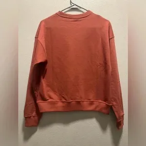 Champion crew neck rust brown stars gold white lettering academia gorpcore norm thumbnail 4
