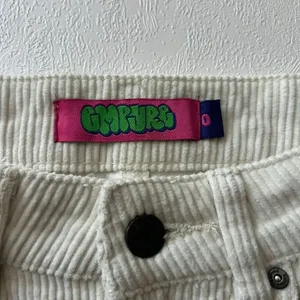 Empyre Tori Size 0 Off White Corduroy Skate Pants Baggy Y2K 90s thumbnail 4