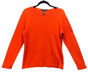 Lauren Ralph Lauren Shirt Orange‎ L thumbnail 1