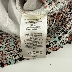 Anthropologie Paisley Smocked Waist Ruffle‎ Blouse Medium OB1487981 Multicolor thumbnail 12