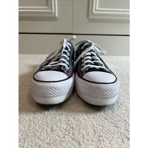 Converse Digital Daze Platform‎ Chuck Taylor All Star Low Top Sneakers Size 7 thumbnail 5