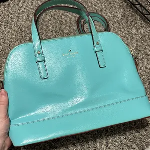 Kate Spade Aqua Blue Satchel thumbnail 1