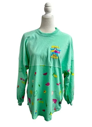 Disney Parks Toy Story Summer Splash Long Sleeve Spirit Jersey Blue Small S thumbnail 4