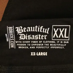 Beautiful disaster wolves black sweat pants 2xl thumbnail 12