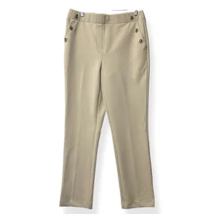 Jules‎ & Leopold Women Sailor Dress Pants Beige M Career Quiet Luxury Clean Girl thumbnail 2