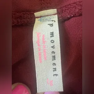 Free People FP Movement High Rise Infinity Cutout gym cropped‎ Legging large thumbnail 10