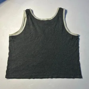 Victoria’s Secret Gray Tank Top Large Contrast Trim Lounge Sleepwear thumbnail 2