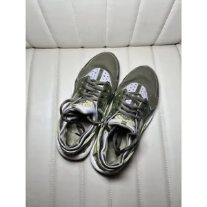 CROC SKIN Sneakers Hurache Olive Green Athletic Sneakers - Casual 6.5 Shoes thumbnail 2
