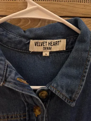 Denim shirt Blue thumbnail 2