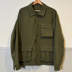 Utility Lightweight  Olive Green Pocket Jacket  Size Large thumbnail 14