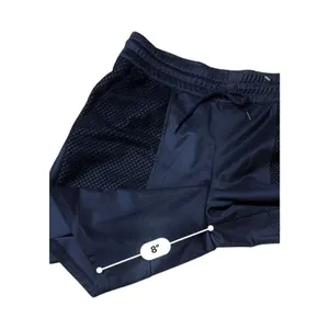 Adidas Osaka BQ5735 Navy Knit Shorts MEDIUM NWOT Activewear Basketball Shorts‎ thumbnail 8