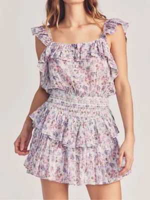 LoveShackFancy Shanely Mini Dress thumbnail 1