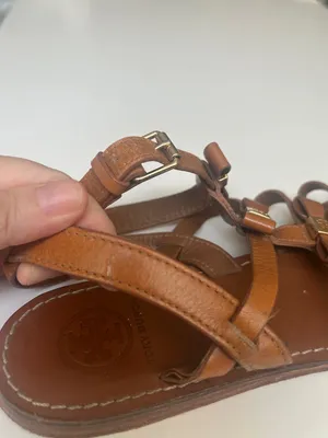 Tory Burch Kira Sandals Womens Size 7 M Leather Buckle Strappy Shoes thumbnail 8