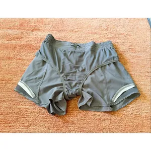 Meripex Athletic Running Shorts Light Grey L Built thumbnail 11