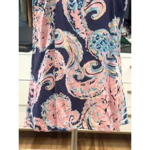 Lilly Pulitzer Women's 100% Silk Racerback For The Halibutt Malie Tank Multi S thumbnail 8