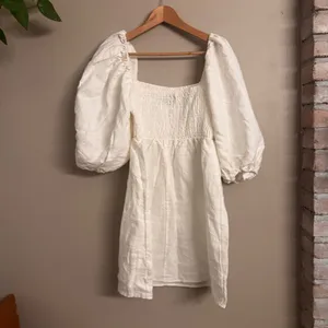TUCKERNUCK Smocked Puff Sleeve Mini Dress‎ thumbnail 2