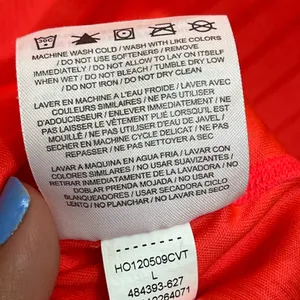 Nike Women's Bright Red Long Sleeve Jersey thumbnail 7