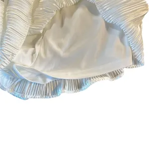 Lulu's Ivory Satin‎ Fabric thumbnail 5
