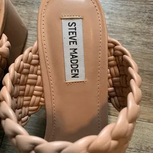 Steve Madden Tielo Woven Fashion Texture Straps Slide Stacked Heeled Sandals 9 thumbnail 3