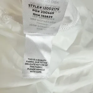 Lulus Loveliest Looks White Floral Jacquard Tie-Strap Midi Dress Medium NWT thumbnail 13