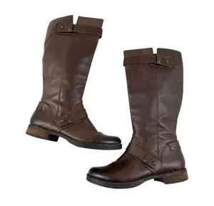 7.5M Crown Vintage Brown buckle Zip Western Boot thumbnail 1