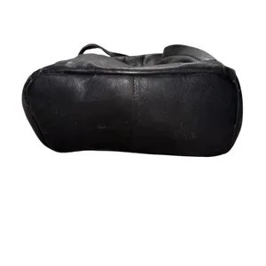 Lodis Backpack Women Medium Black Good Leather Zippered Minimalist Bag‎ thumbnail 6