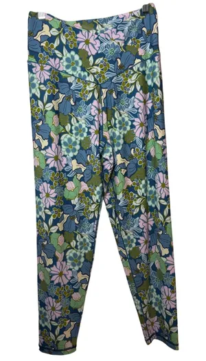 OFFLINE by Aerie Real Me High Rise Crossover 7/8 Floral Leggings XL Activewear thumbnail 1