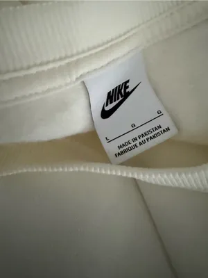 Nike Oversized Phoenix Fleece Size Large - Cream thumbnail 8