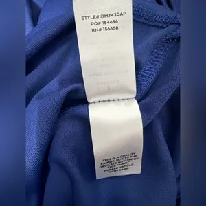 Lulus women’s XS Blue Satin Maxi Dress V-Neck Spaghetti Straps Lined NWT(E25)&✨ thumbnail 13