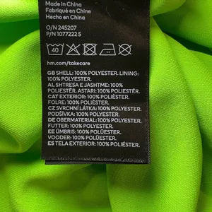 NWOT H&M Neon Bright Green Maxi Dress XSMALL thumbnail 5