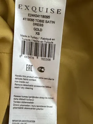 Exquise by Anthropologie Tobie Olive Green Button-Front Long-Sleeve Dress XS A thumbnail 11