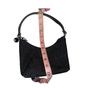 Liz Claiborne Black Patterned Mini Bag thumbnail 6