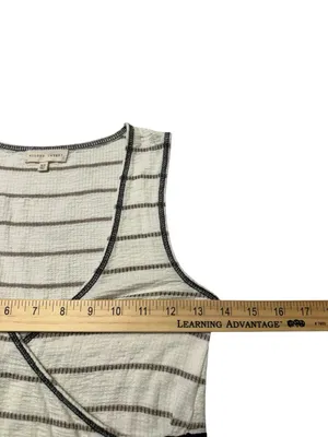 White and Black Sassy Tank Top thumbnail 6