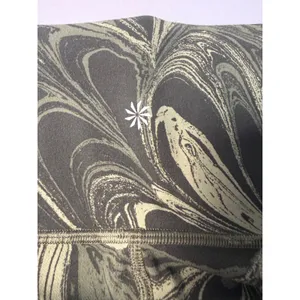 Athleta‎ Transcend 7/8 Tight 1X Sumi Marble Green Black Leggings thumbnail 6