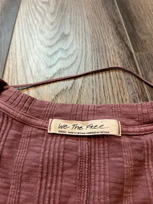 Free People We The Free Big Sur Tee in Misty Mountain Pink thumbnail 5