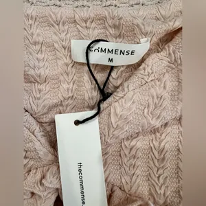 COMMENSE Off-Shoulder Ruffle Detail Dress COLOR - Pink size medium NWT Cut Out thumbnail 7