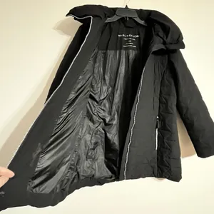 Marc‎ New York by Andrew Marc Size XL Faux Down Puffer Jacket Black Full Zip thumbnail 4