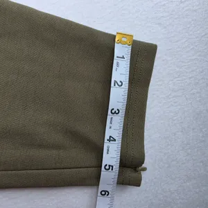 Fabletics NWT Ponte Skinny Zip-Split Pant Tall Olive Green High Rise Large thumbnail 12